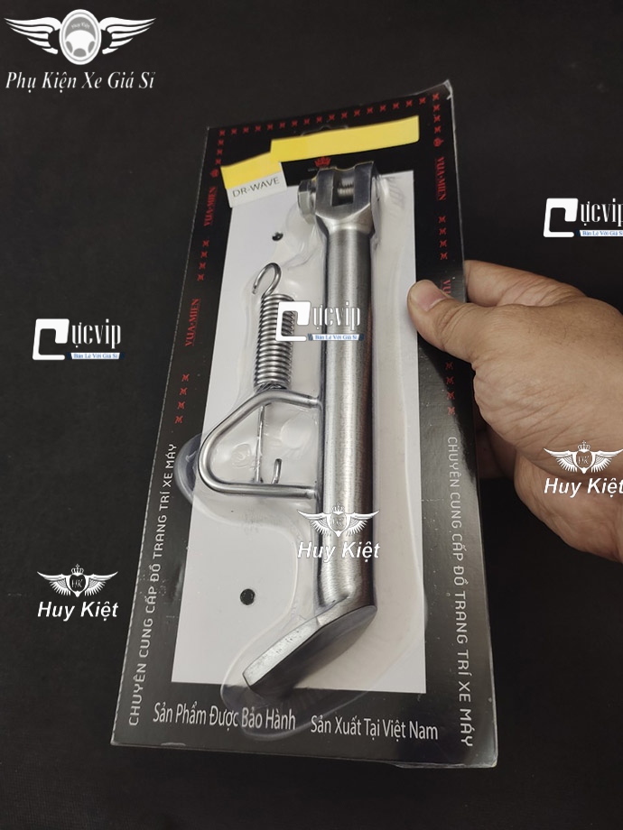 Chân Chống Nghiêng Inox 304 Wave, Dream (Kèm Lò Xo Và Ốc) MS5731