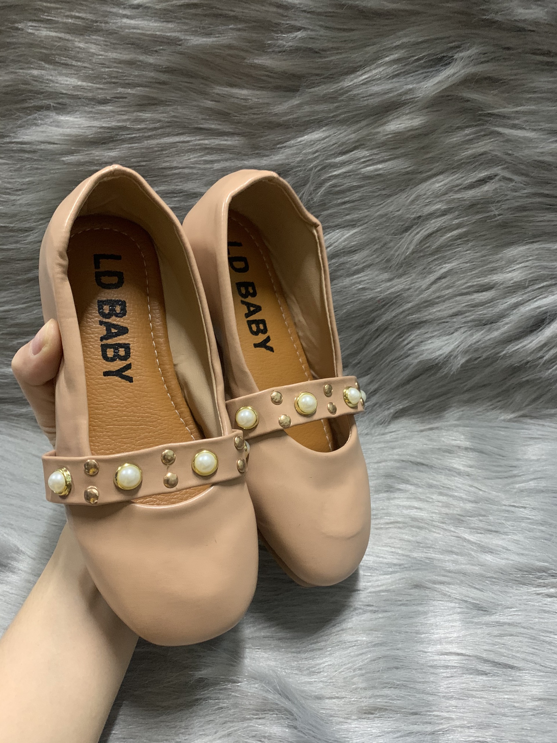 [HCM]GIÀY BÚP BÊ BÉ GÁI DA MỀM