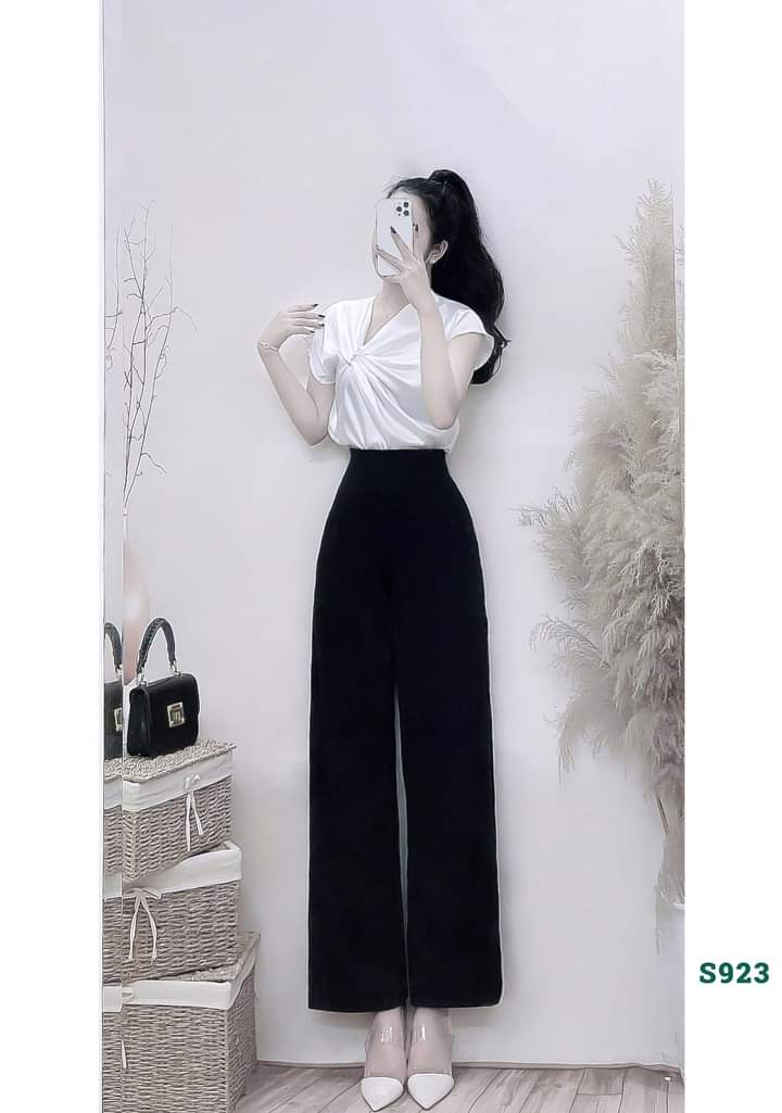 QUẦN TÂY CÔNG SỞ NỮ ỐNG RỘNG .