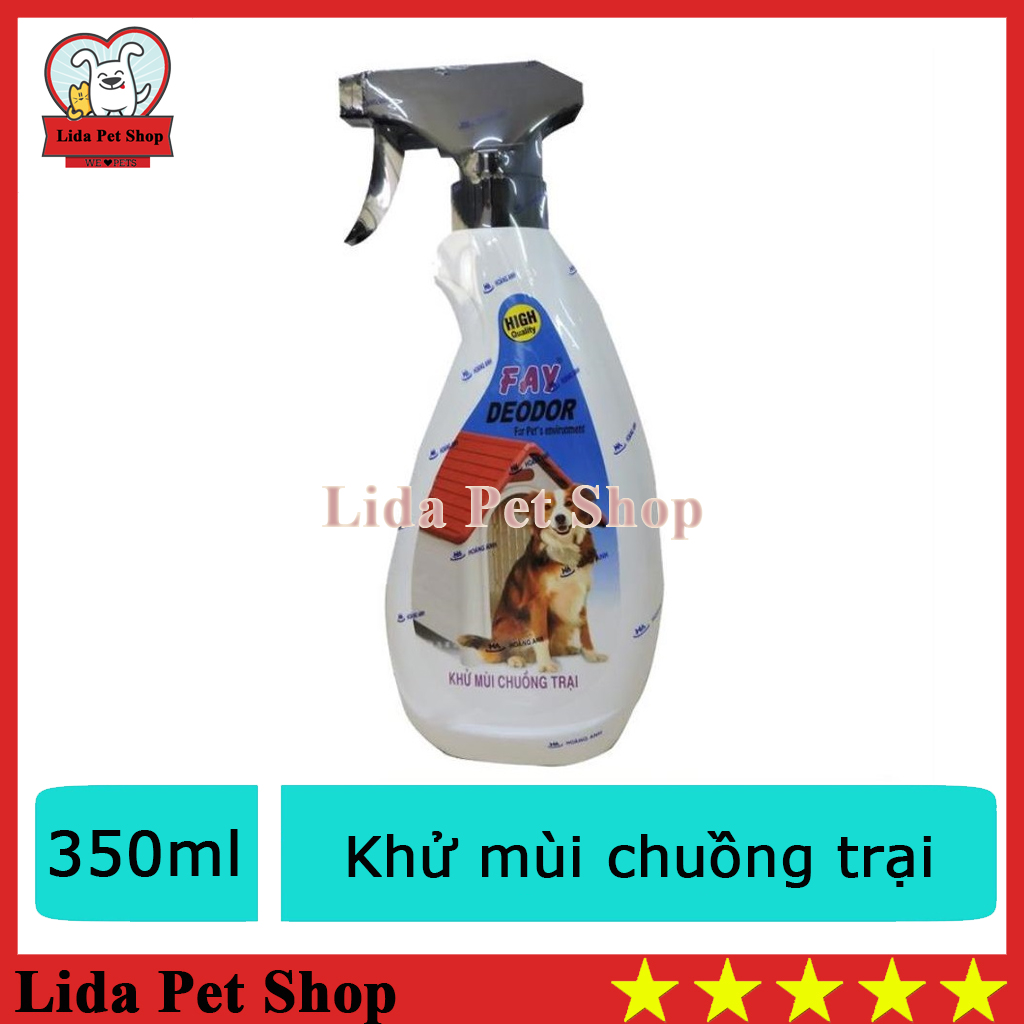HN- Xịt khử mùi hôi của chó mèo - FAY 350ml - diệt khuẩn môi trường (239)-HP10760TC