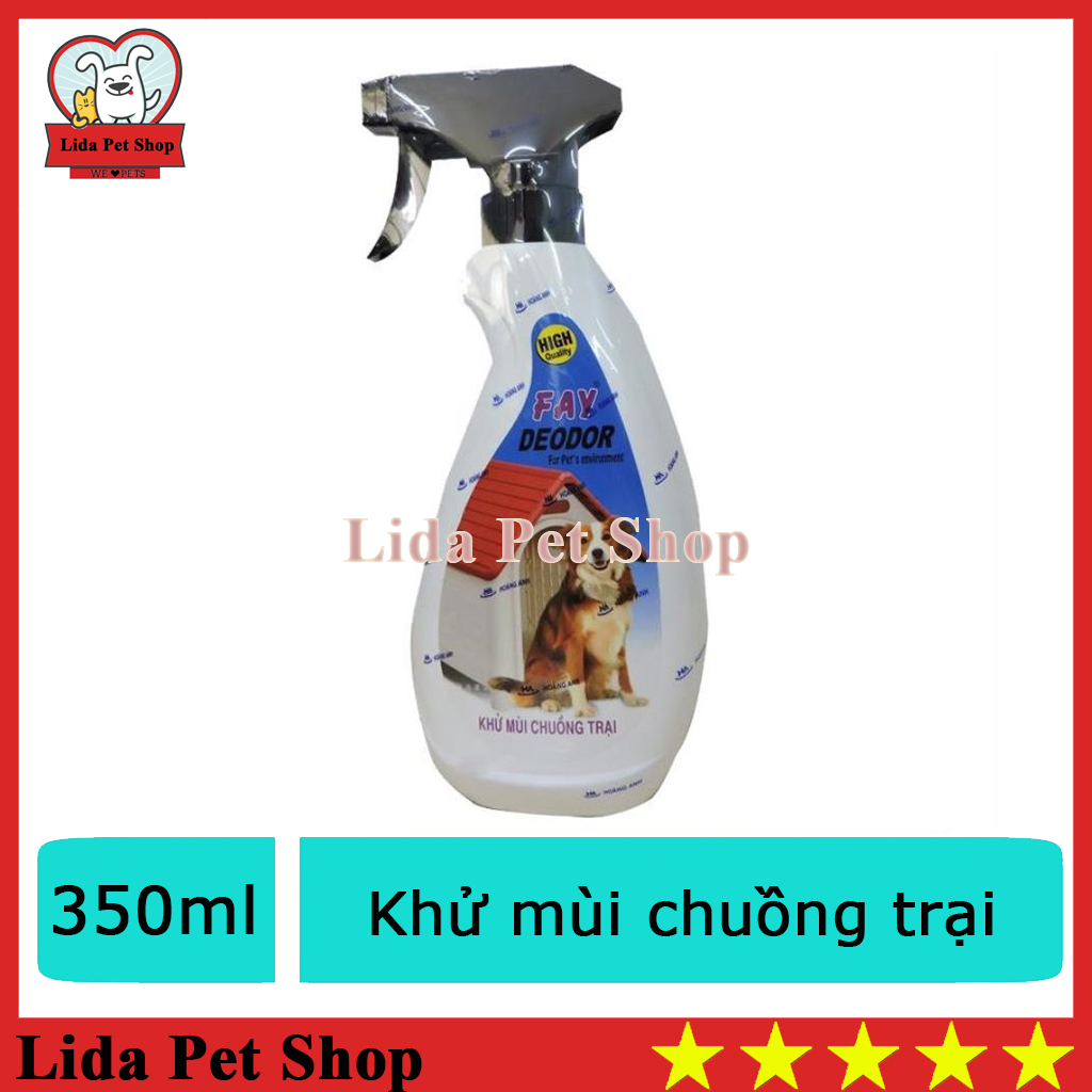 HN- Xịt khử mùi hôi của chó mèo - FAY 350ml - diệt khuẩn môi trường -HP10760TC