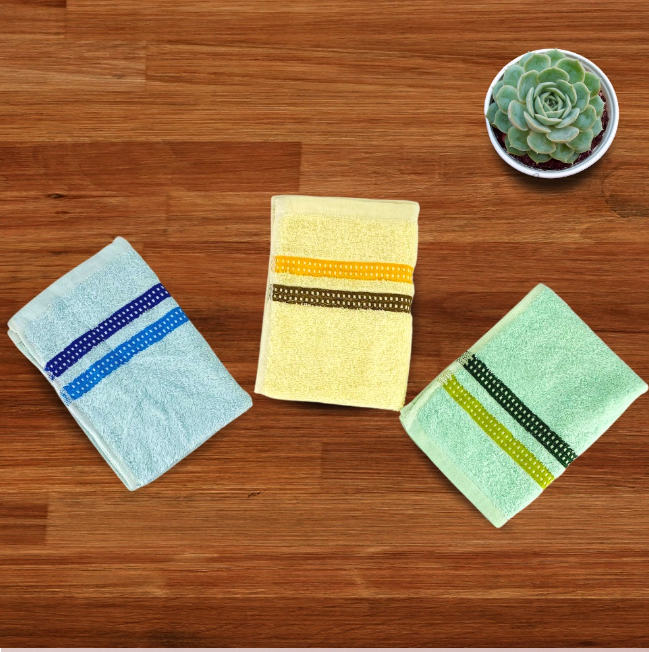 Khăn mặt cotton siêu mềm mịn kt 30x50cm
