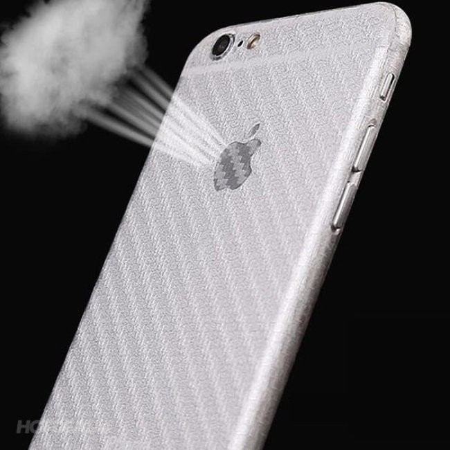 Dán mặt lưng iPhone điện thoại Carbon chống vân tay