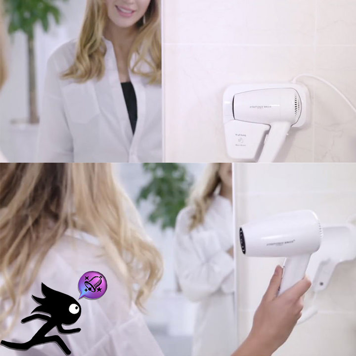 Máy sấy tóc treo tường Interhasa