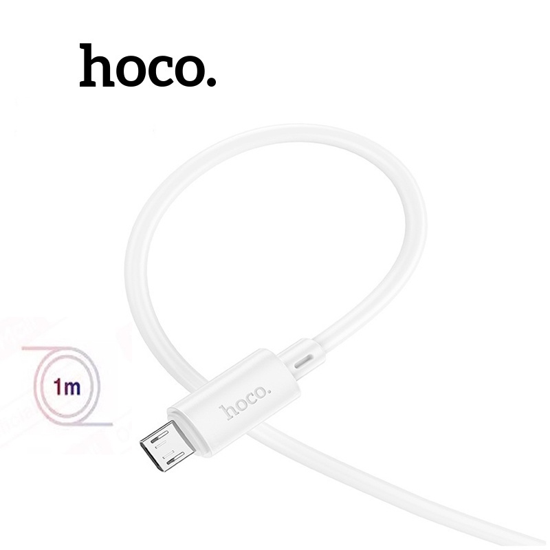Cáp sạc Hoco X88 Micro sạc nhanh đồng bộ data cho Android dài 1M  2.4A