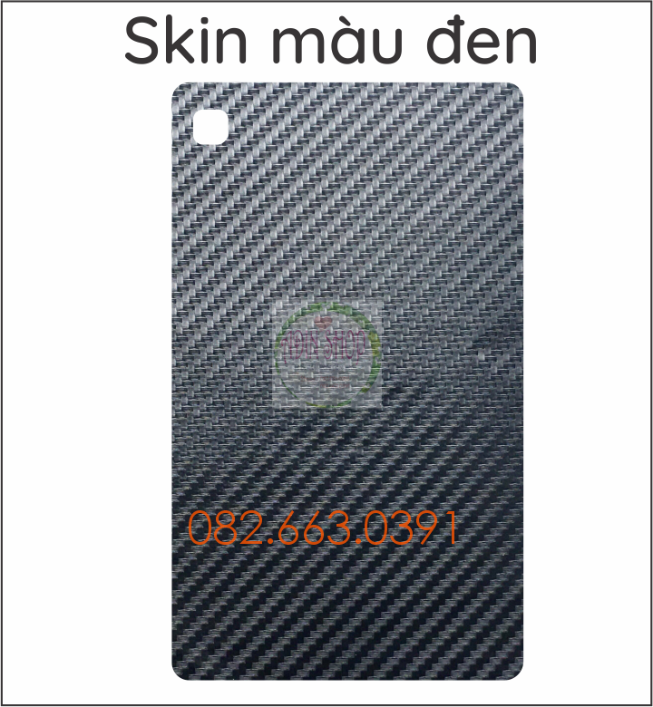 [HCM]Dán mặt lưng skin carbon Samsung Tab A7 Lite