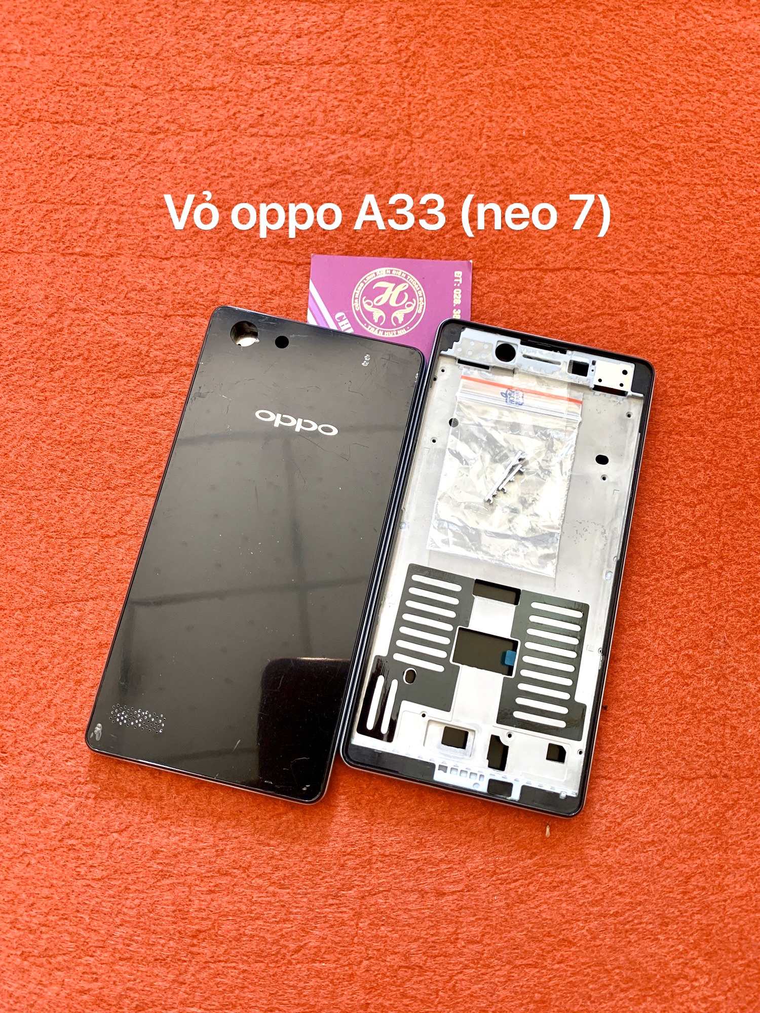 [HCM]Vỏ oppo A33 - neo 7 zin full bộ - mới 100%