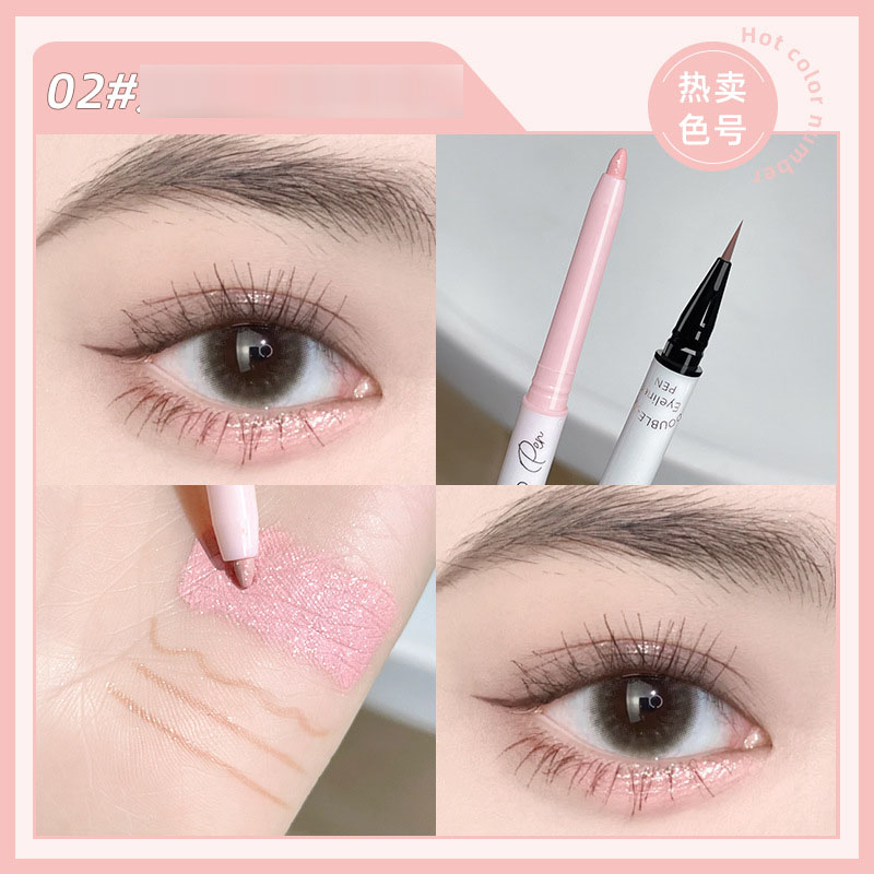Bút kẻ mắt, bút kẻ bọng mắt, nhũ mắt gella's 2in1