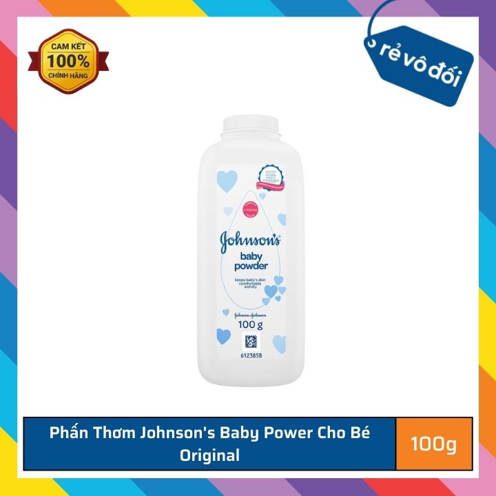 Phấn thơm Johnsons Baby Power cho bé - Thái Lan