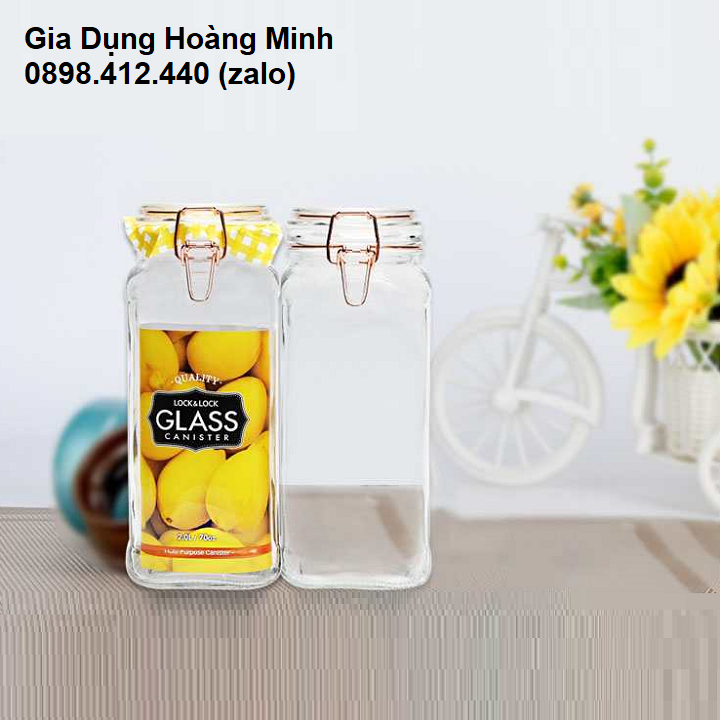 [HCM]hủ thủy tinh lock&lock - hủ thủy tinh lock&lock