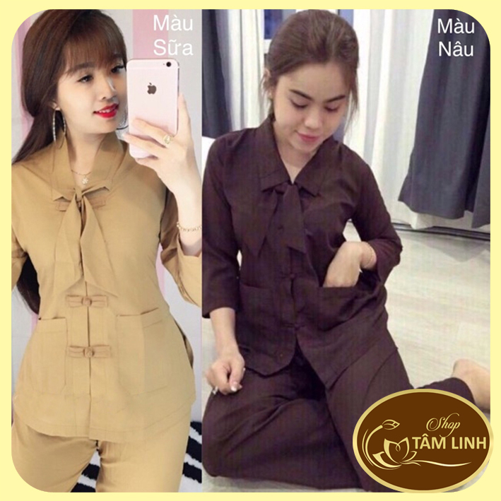 Đồ lam đi chùa - Mẫu La Hán Nơ