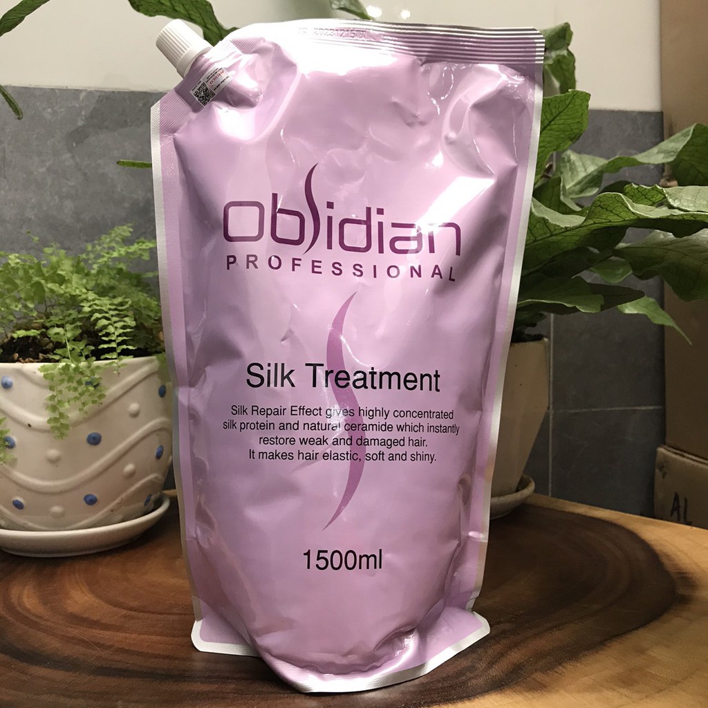 Hấp Dầu Dưỡng Tóc Siêu Mềm Mượt Obsidian Silk