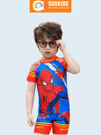 Bộ Đồ Bơi Rời Hình Siêu Nhân Cho Bé Trai