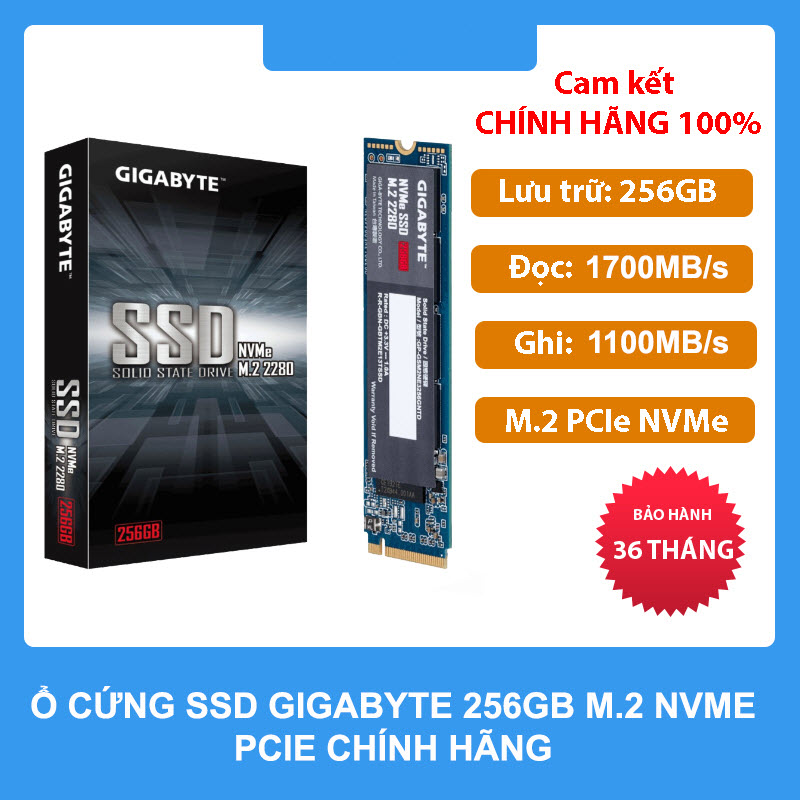 [Xả Kho] SSD M2 Gigabyte 256G 2280 PCle