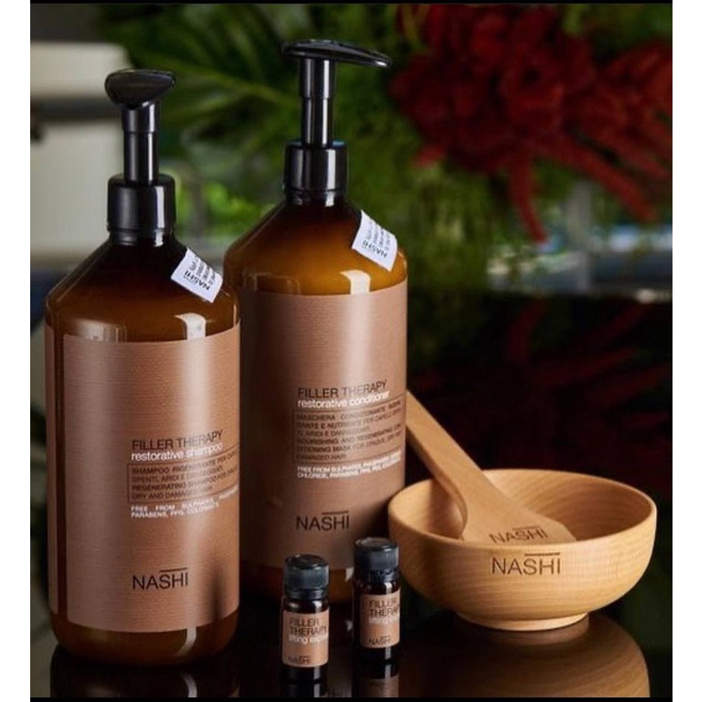 Dầu gội xả nashi filler therapy restorative 1000ml