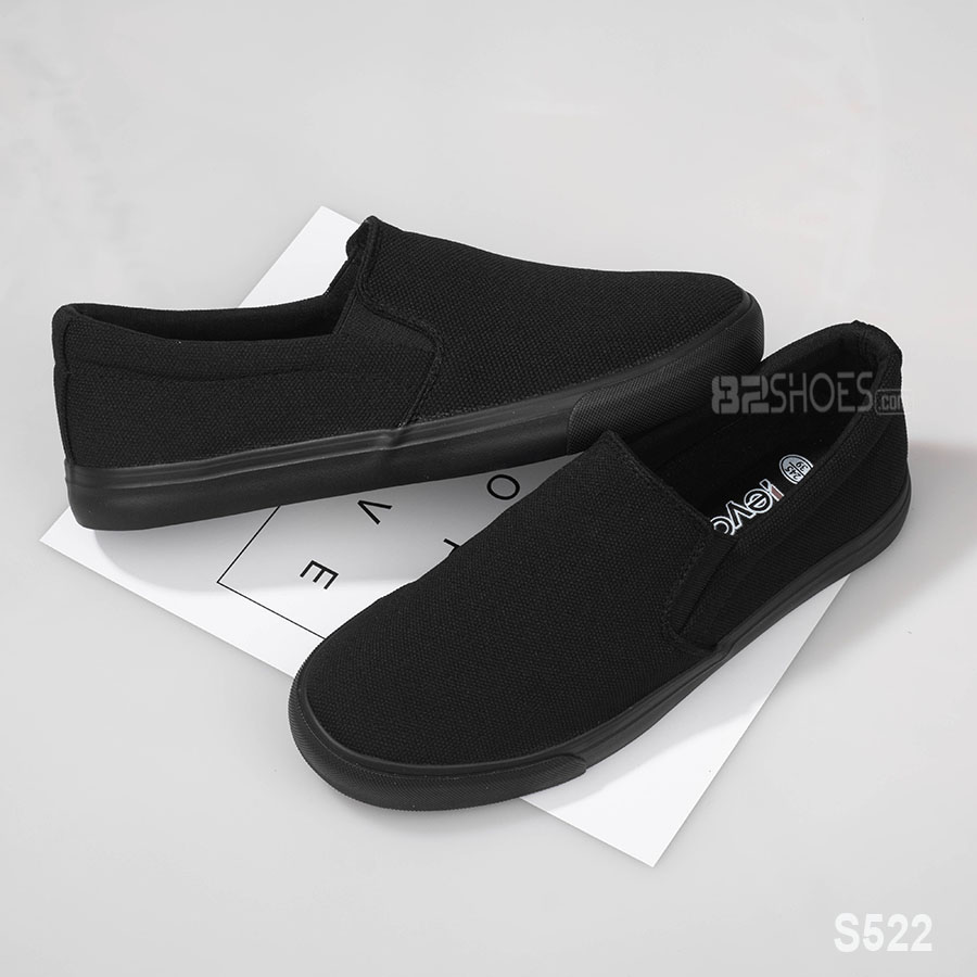 Giày lười nam - Slip on nam vải - Mã S522