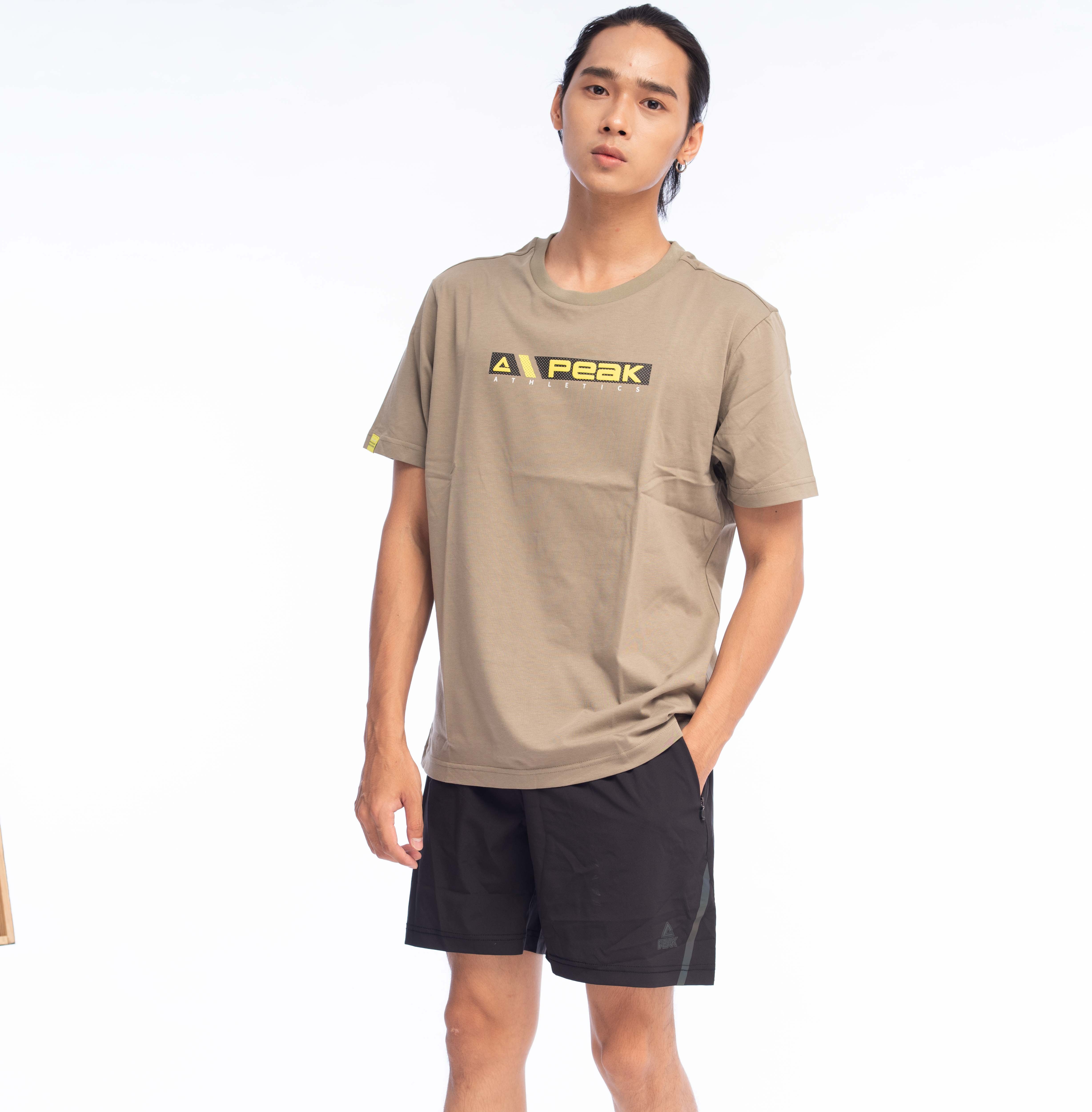 Áo Phông Cổ Tròn Nam PEAK Running FW612163