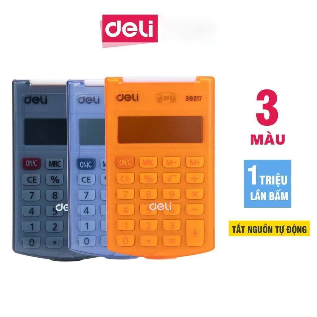 Máy tính cầm tay mini bỏ túi Deli E39217
