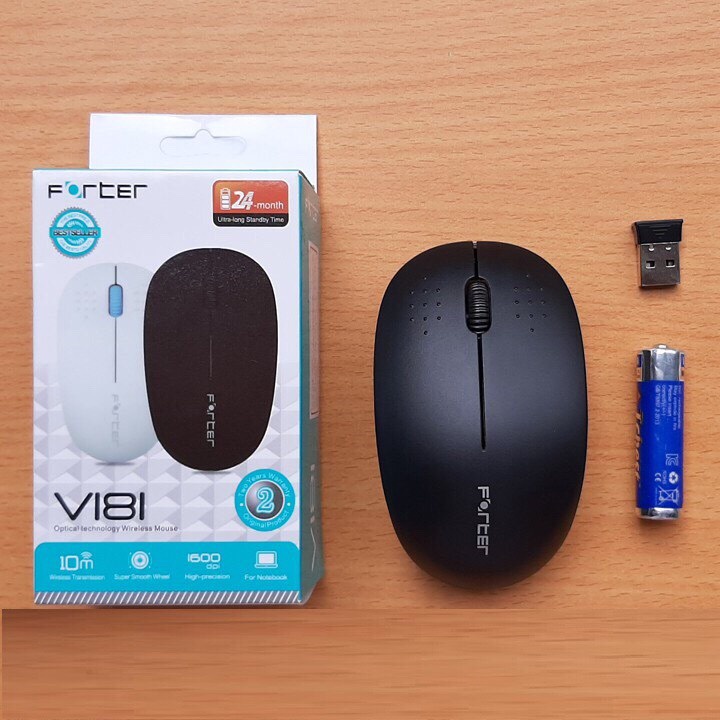 Chuột không dây Forter V181 bảo hành 12 tháng