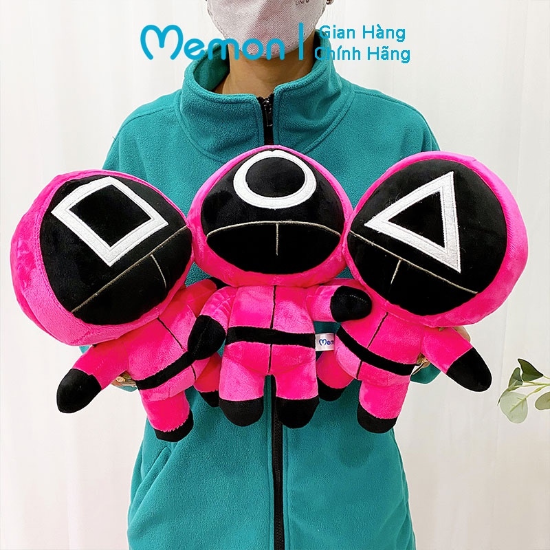 [Mã LIFEM1 giảm 50k đơn 99k] Gấu Bông Trò Chơi Con Mực Squid Game Cao Cấp Memon