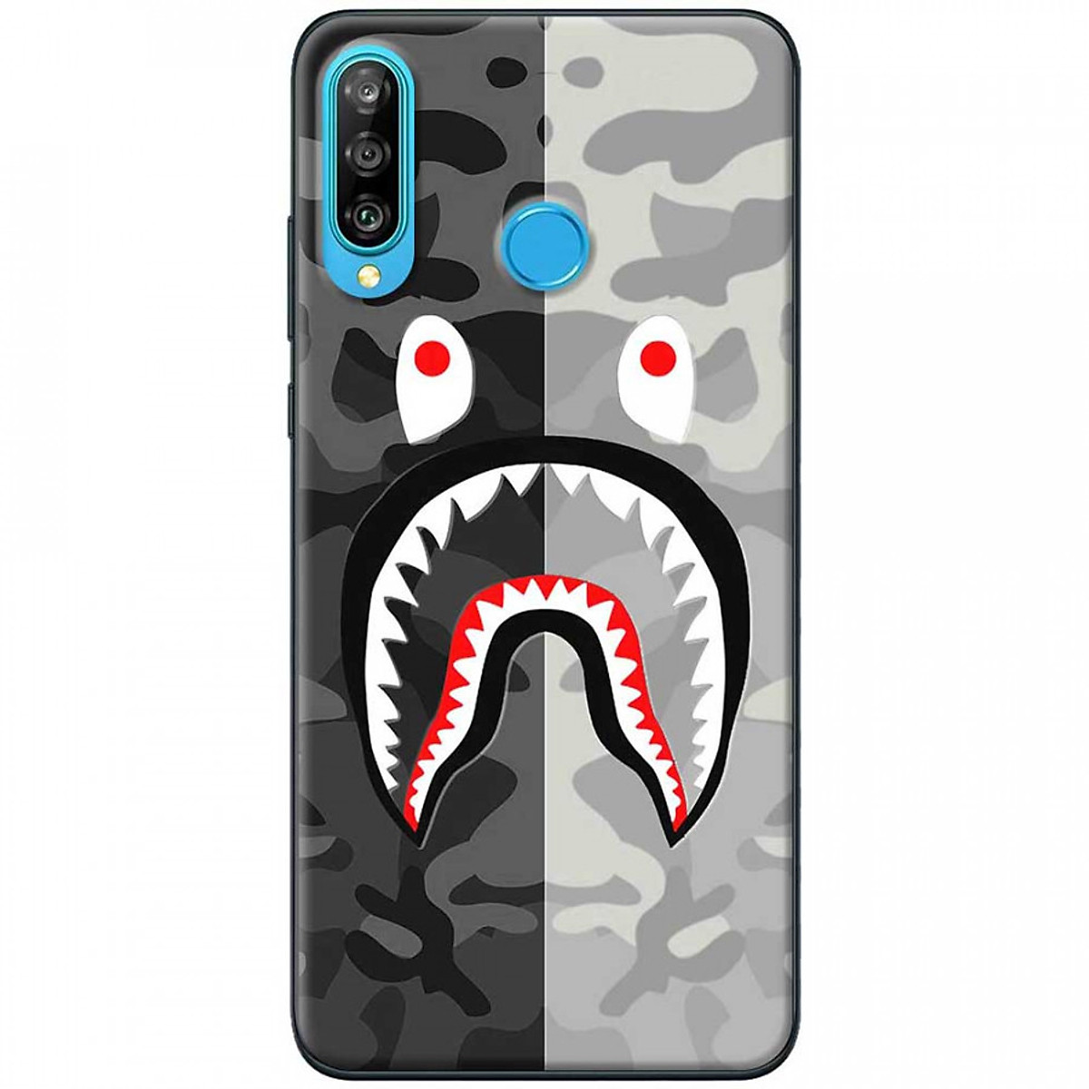 Ốp lưng dành cho Huawei P30 Lite mẫu Bape