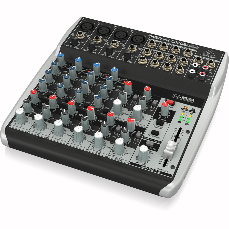 Mixer USB 12 cổng Behringer XENYX Q1202USB