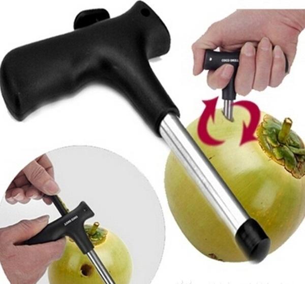 Dụng cụ khui dừa siêu nhanh tiện dụng