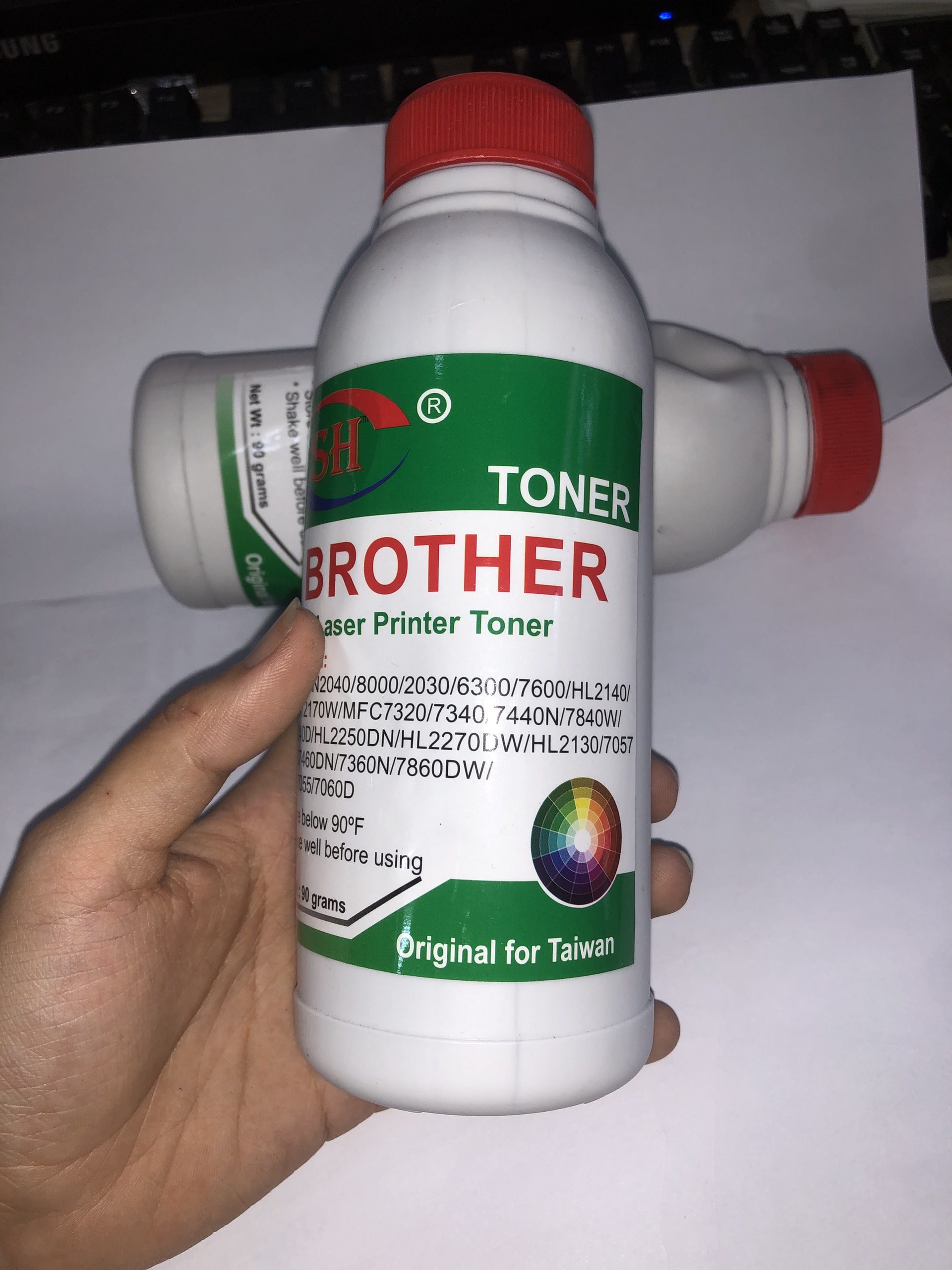 ( MỰC SỊN) Chai mực đổ máy in Brother HL2321 2240 2250 7320 MFC7460 7860 TN2385 B022 7535 5100 - Mực đổ brother