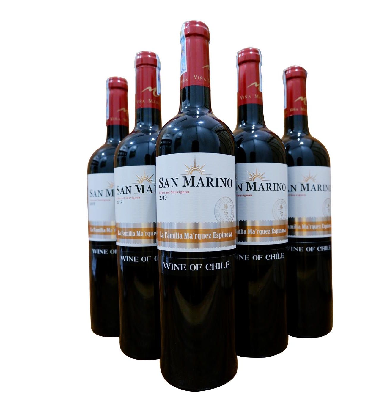 Rượu vang đỏ Chile San Marino nhâp khẩu chính hãng