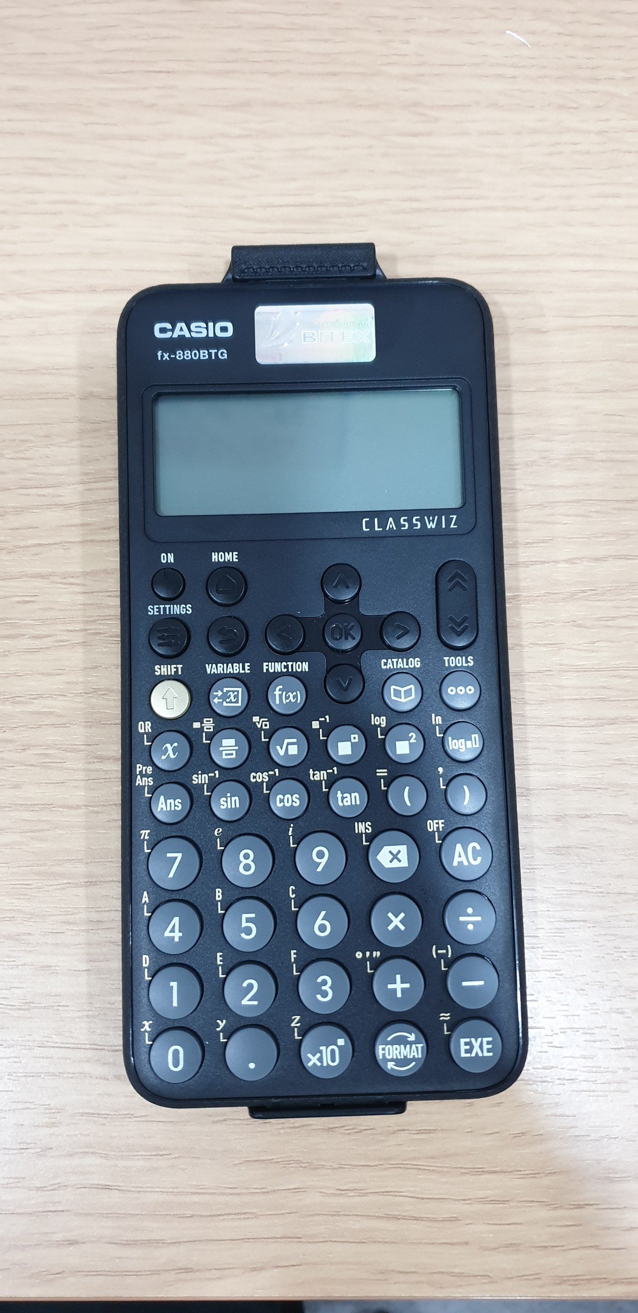 Máy Tính CASIO FX-880BTG - Màu Đen (Tặng cẩm nang 50k)
