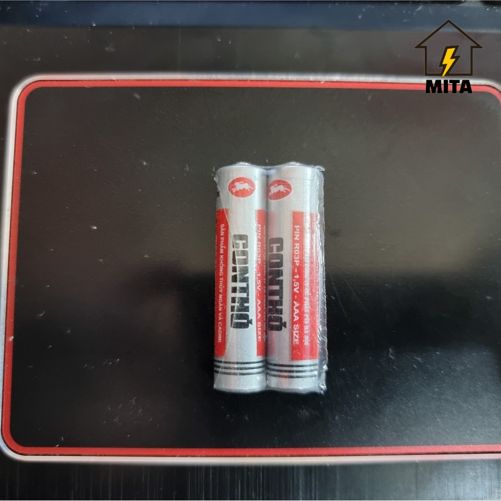 2 viên pin con thỏ size AA/AAA ( Pin đũa và Pin tiểu) - MITA