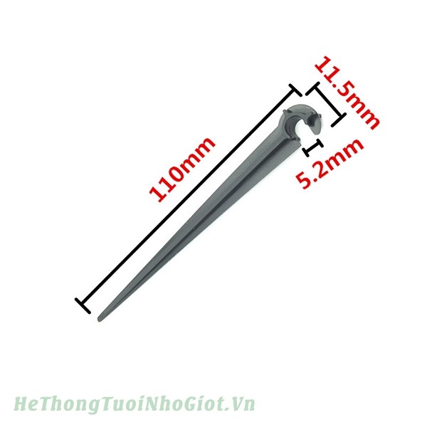 Combo 10 Que đỡ béc tưới 8 tia, béc nhỏ giọt
