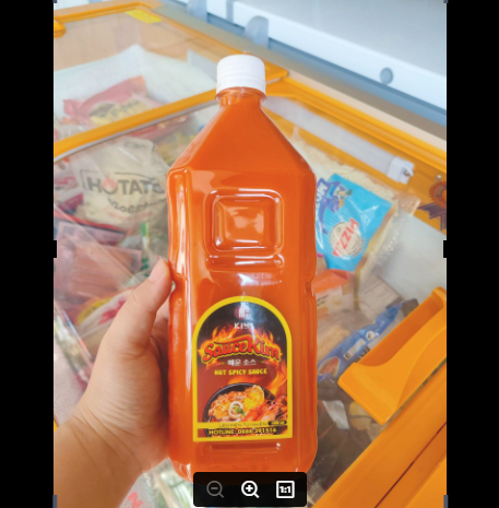 Sốt Ớt Chia Cấp Độ Mì Cay Hot Spicy (Chai 1000ml, 335ml)