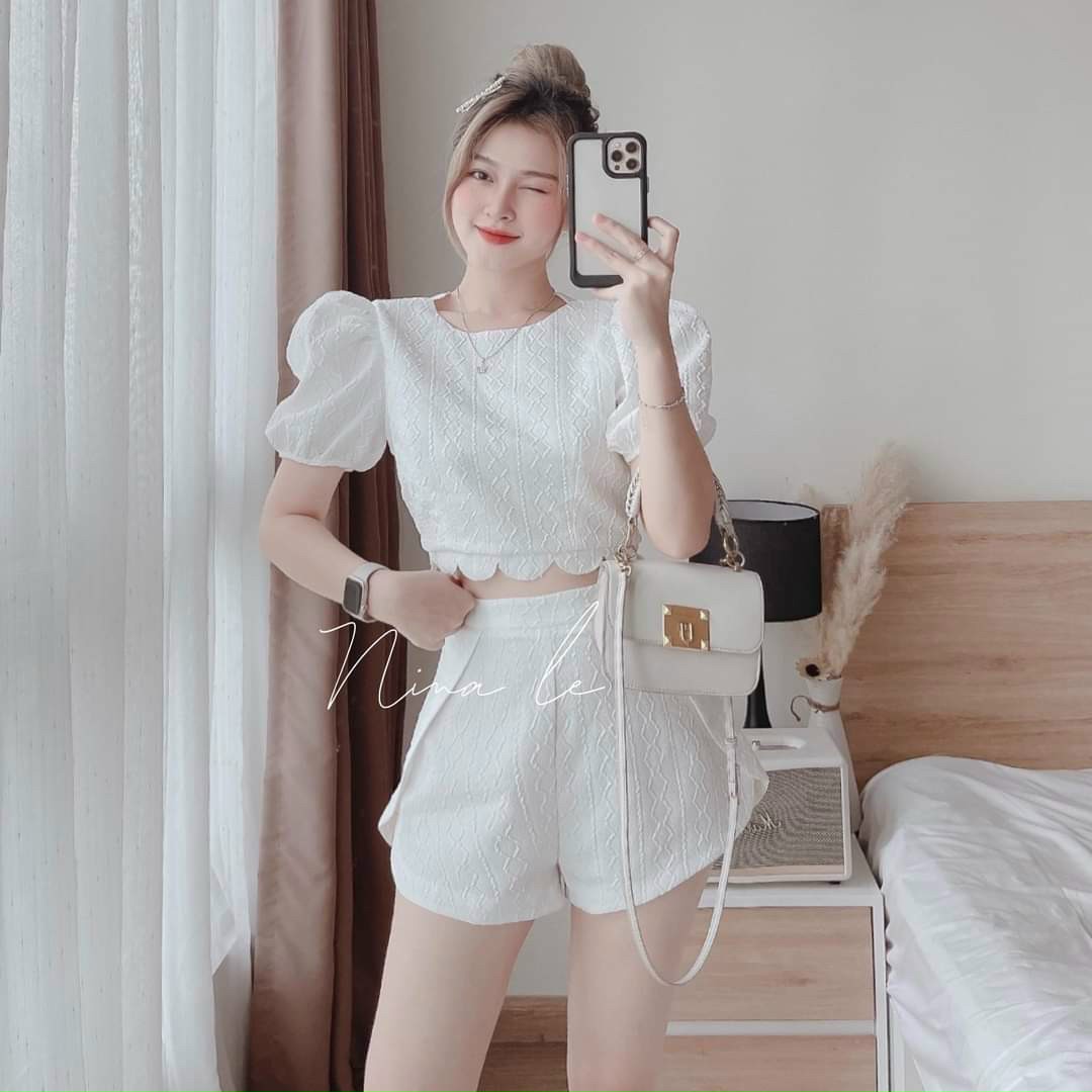 Sét Đùi Cột Dây Sau Lưng Vải Chỉ Xốp