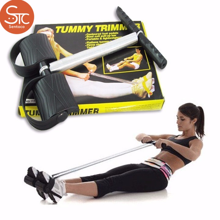 Dây kéo tập lưng bụng Tummy Trimer Bí Kíp Eo Thon Dáng Gọn