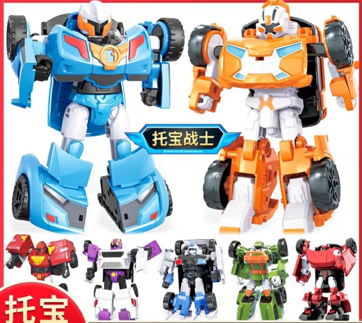 Vỉ ráp ROBOT mini, ROBOT biến hình dành cho bé của Lam Anh Store