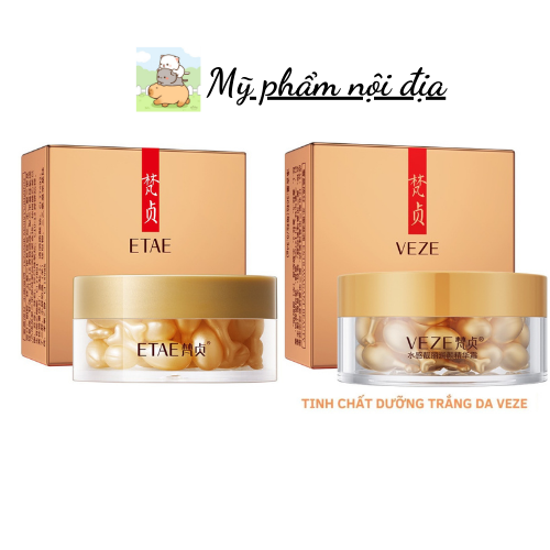 Viên Serum Vitamin Veze/Etae Dưỡng Da, Cấp Ẩm [Nội Địa Trung]