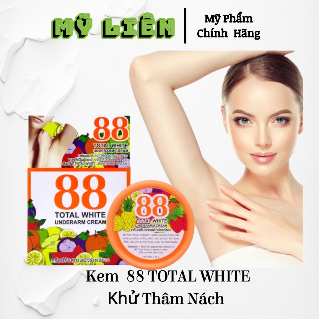 Kem xóa thâm nách 88 Total White Thailand