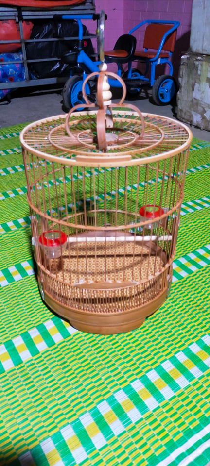 Khung lồng tự ráp chim chích choè kiểu dáng mái bằng 3 vanh 56 nan