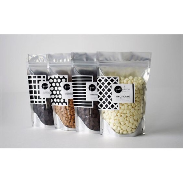 500g TÚI ZIP BẠC ( TÚI ZIP 1 MẶT BẠC 1 MẶT TRONG)