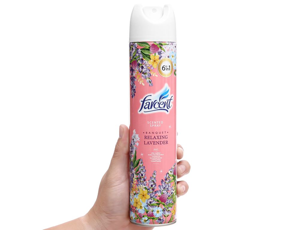Nước hoa xịt phòng Farcent 320ml-Hương lavender