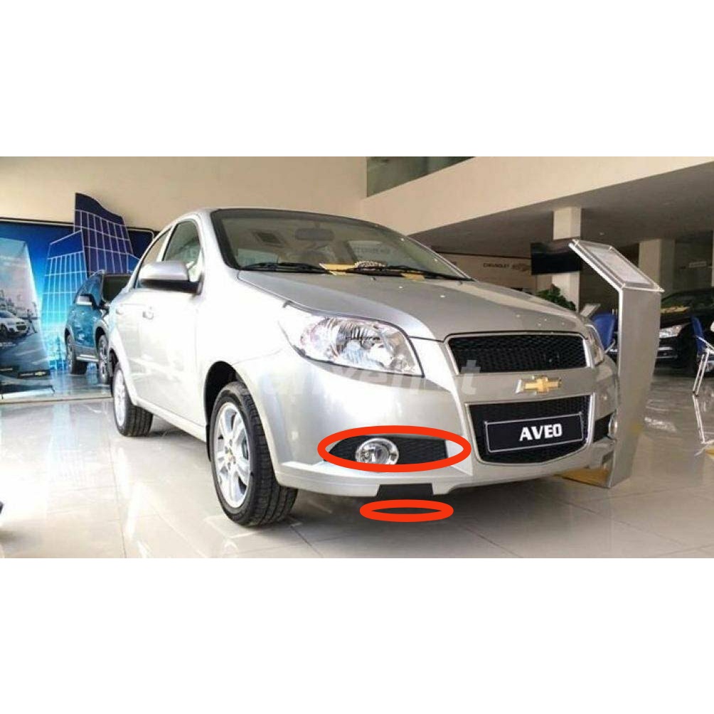 Ốp Đèn Gầm, Ốp Dưới Cản Ba Đờ Sốc Aveo 2013-2018