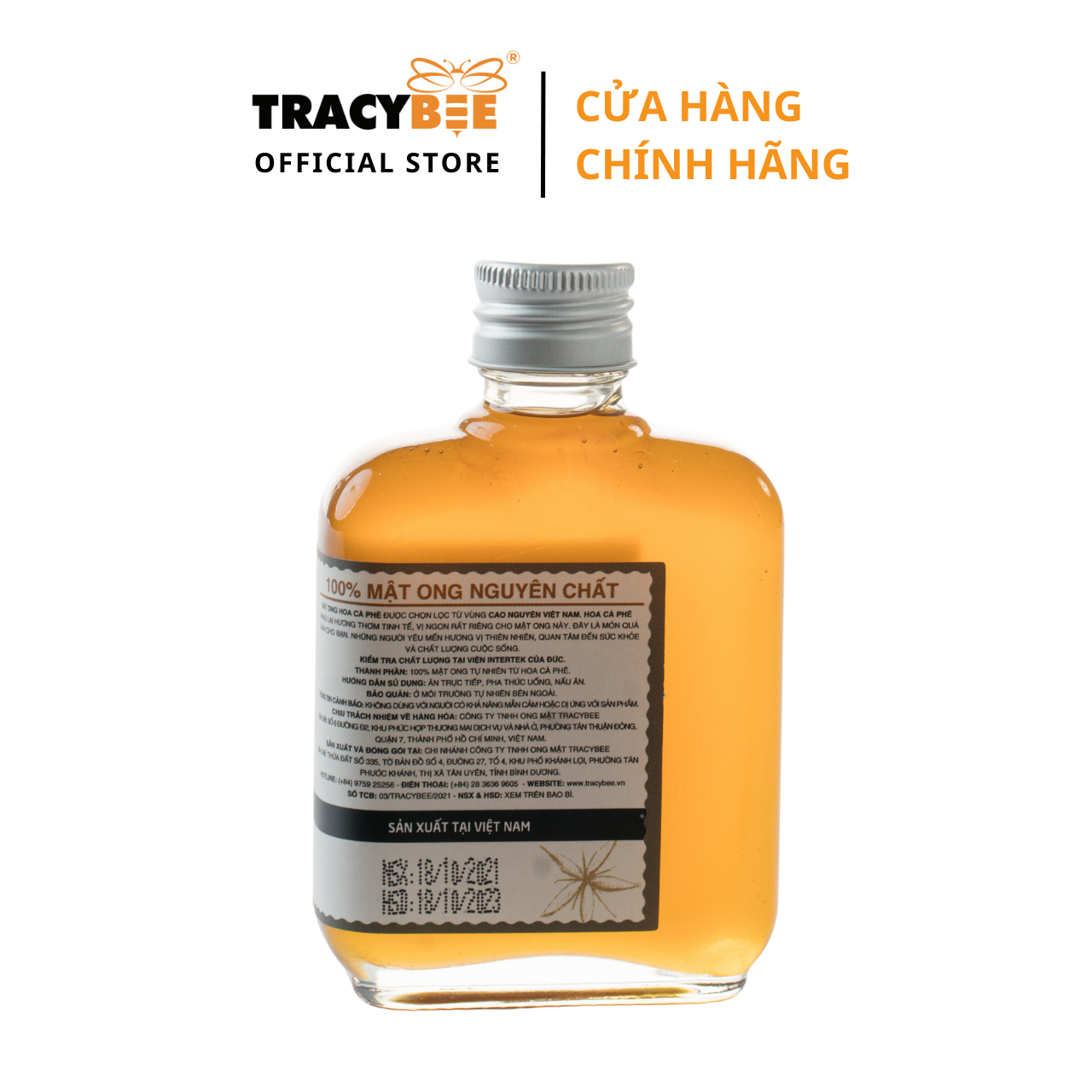 Mật ong hoa cà phê Tracybee 95G