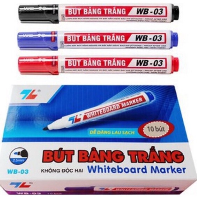 Bút viết bảng wb03,bút lông bảng chính hãng