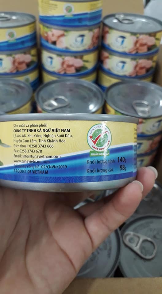 48 hộp cá ngừ ngâm dầu chunk+vụn