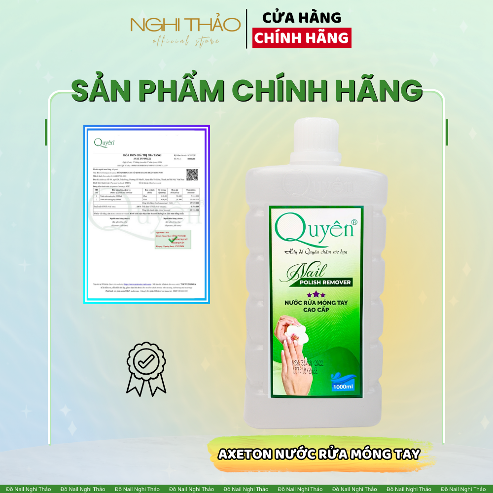Axeton nước rửa móng tay