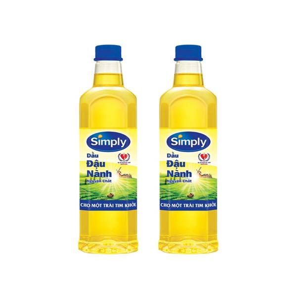 Dầu Ăn Đậu Nành Simply 1L