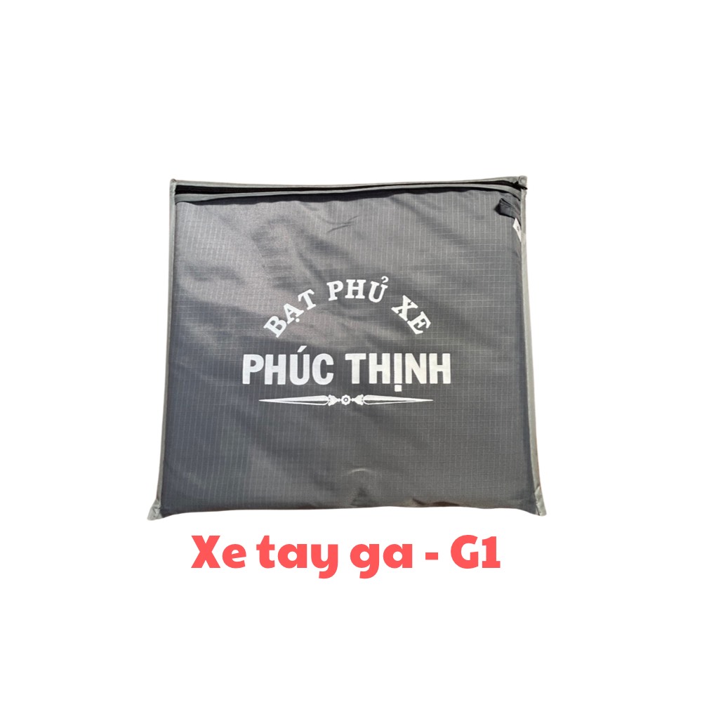 Bạt Trùm Xe Máy Vải Dù Cao Cấp Thương Hiệu PHÚC THỊNH