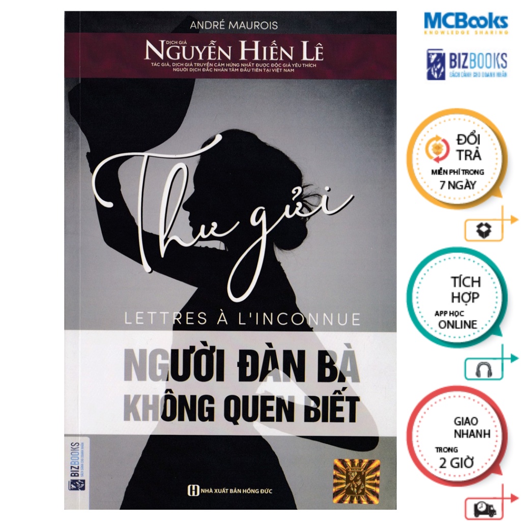 Sách - Thư Gửi Người Đàn Bà Không Quen Biết - McBooks
