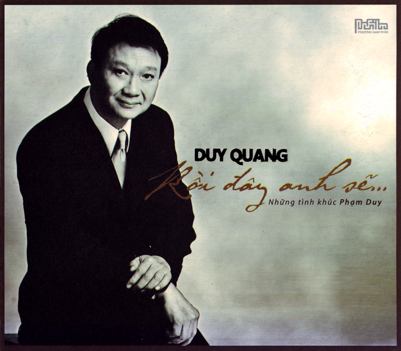 Bộ 5 đĩa cd nhạc tiếng hát duy quang 3